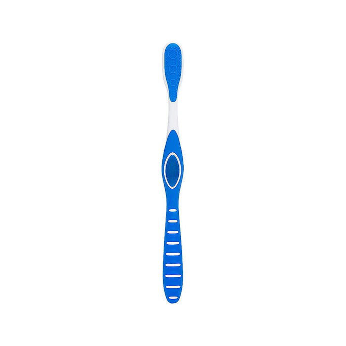 Colgate 360 Manual Toothbrush with Tongue and Cheek Cleaner - Soft Bristles - 4ct