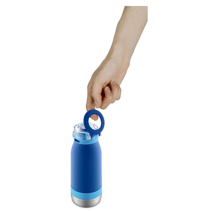 Ello 14oz Stainless Steel Emma Kids' Water Bottle Blue
