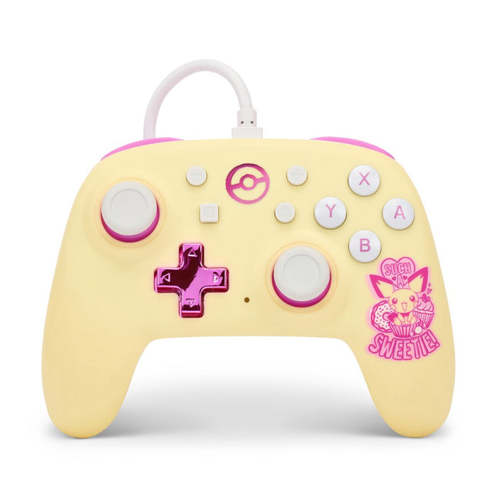 PowerA Nano Wired Controller w/ Case and Comfort Grips-Pokemon: Sweet Friends
