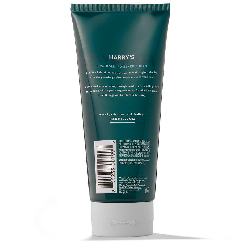 Harry's Sculpting Gel - Firm Hold Men's Hair Gel - 6.7 fl oz