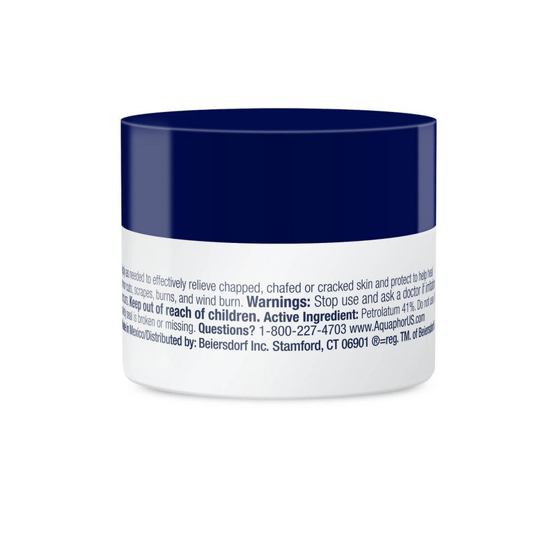 Aquaphor Healing Ointment Skin Protectant Advanced Therapy Moisturizer for Dry and Cracked Skin Unscented - .25oz