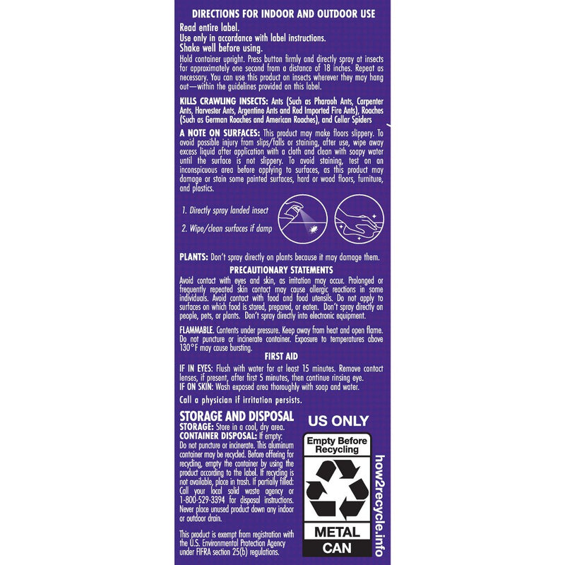 STEM Ant-Roach-Spider Aerosol - 10oz