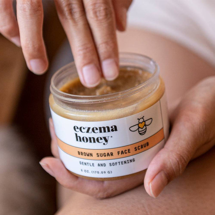 Eczema Honey Brown Sugar Face Scrub - 6oz