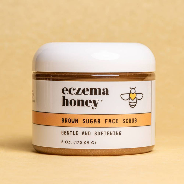 Eczema Honey Brown Sugar Face Scrub - 6oz