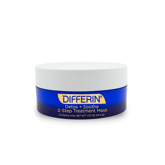 Differin Detox and Soothe 2-Step Treatment Clay Face Mask - 1.75oz