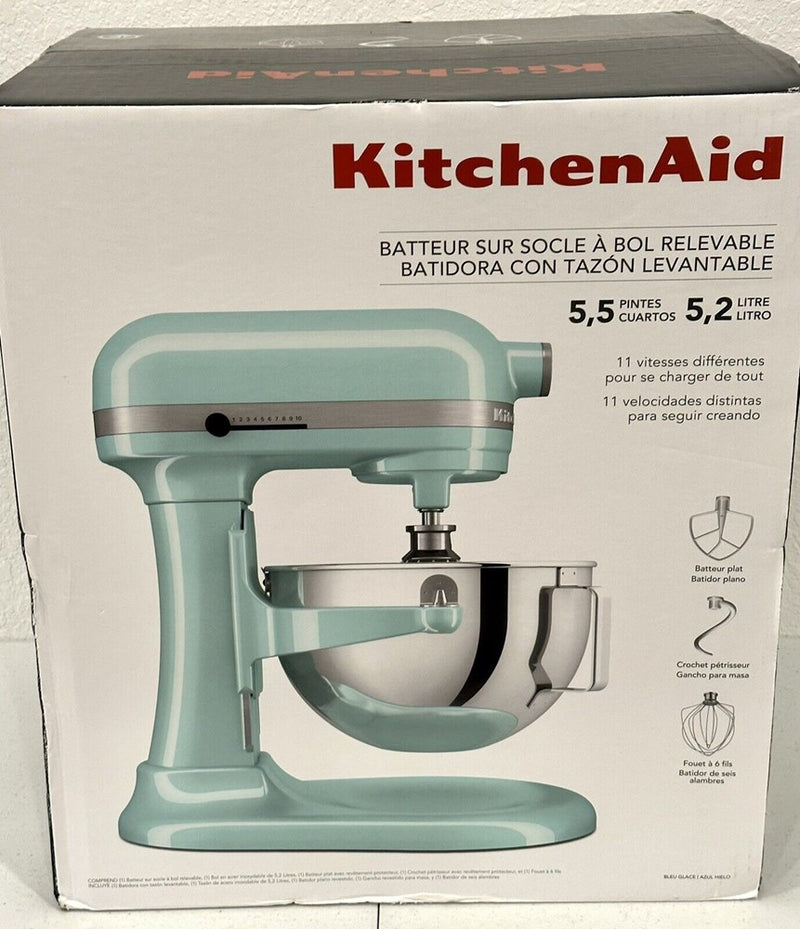 KitchenAid 5.5 Quart Bowl-Lift Stand Mixer - KSM55 - Ice *NEW* (LOCAL PICKUP ONLY)
