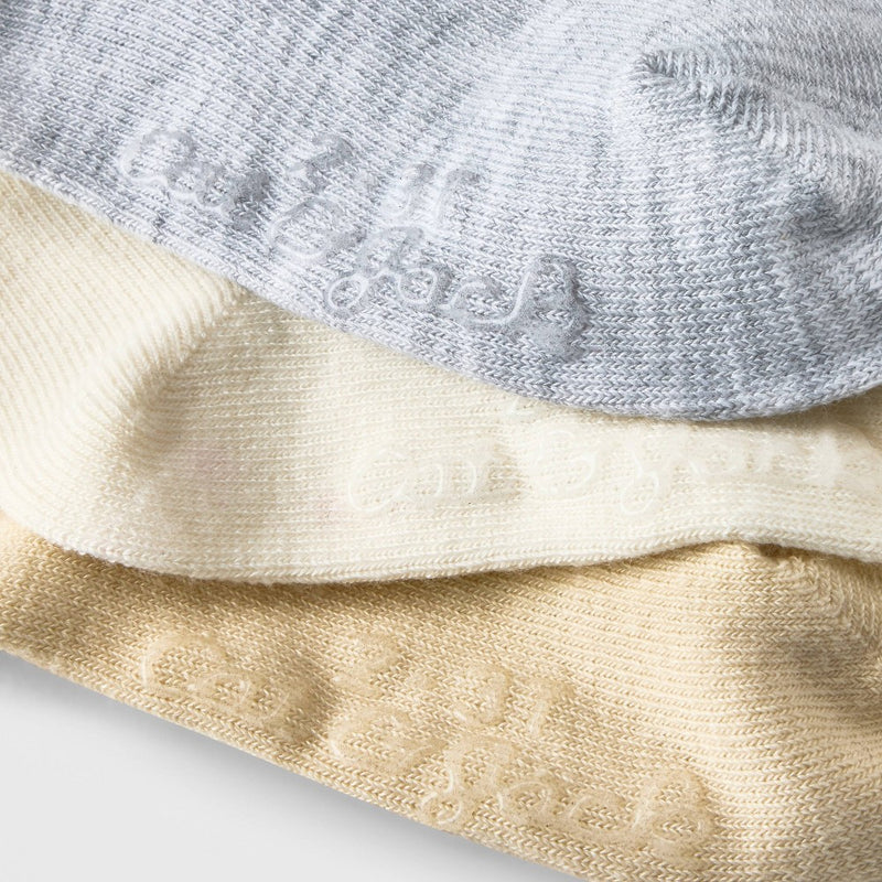 Toddler Solid Low Cut Socks - Cat & Jack 4T-5T