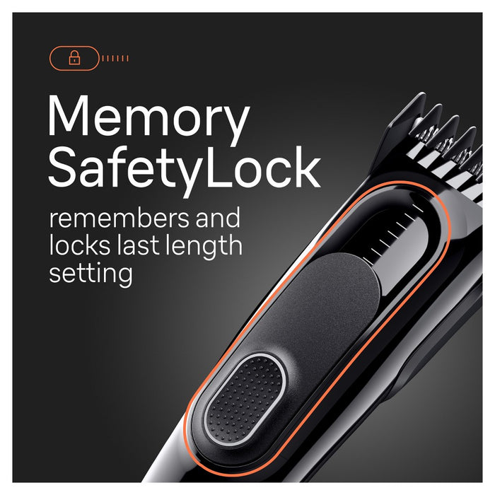 BraunSeries 5 HC5310 Rechargeable 9-Setting HairClipper + 2 Attachment Combs