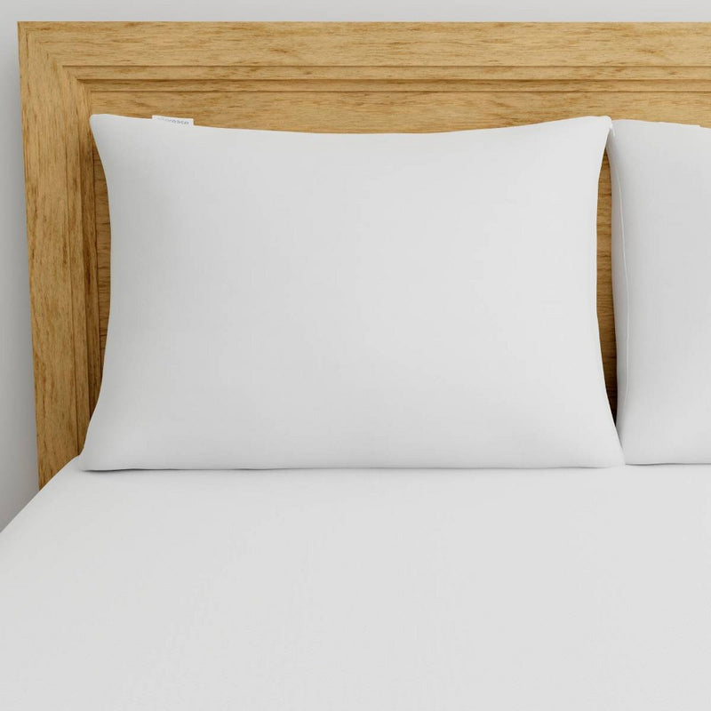 AllerEase Ultimate Comfort Breathable Pillow Protector-White (King)