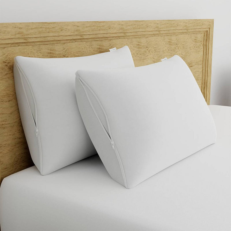 AllerEase Ultimate Comfort Breathable Pillow Protector-White (King)