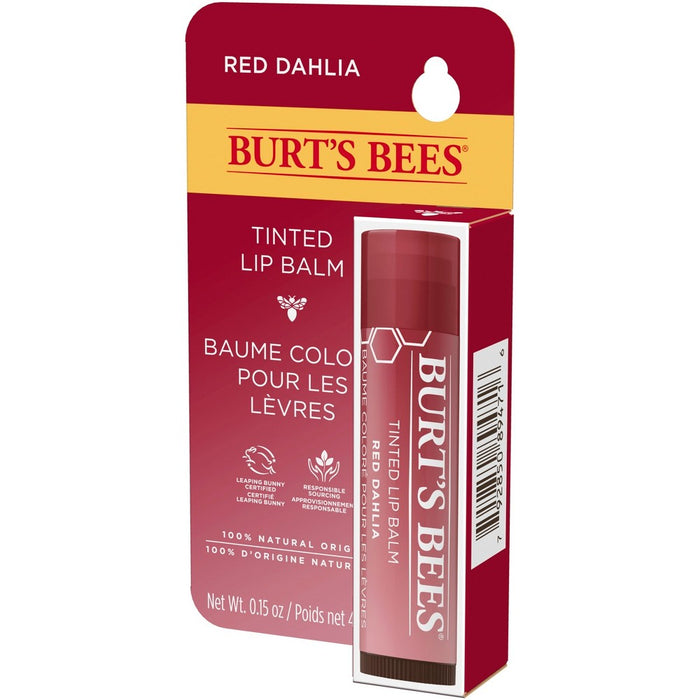 Burt's Bees Tinted Lip Balm - Red Dahlia Blister - 0.15oz