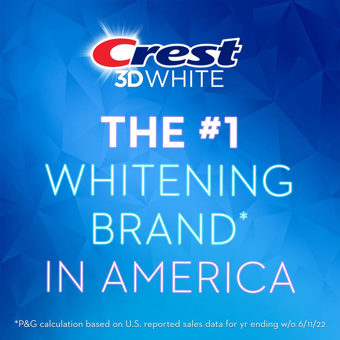 Crest 3D White Advanced Hydrogen Peroxide 2.5% Teeth Whitening Toothpaste - Fresh Mint - 3oz