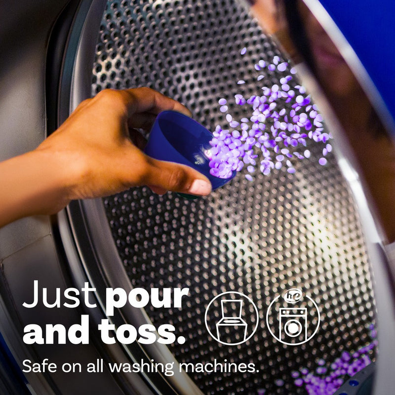 Downy Infusions Calm Lavender & Vanilla Bean Scent In-Wash Booster Beads - 24oz