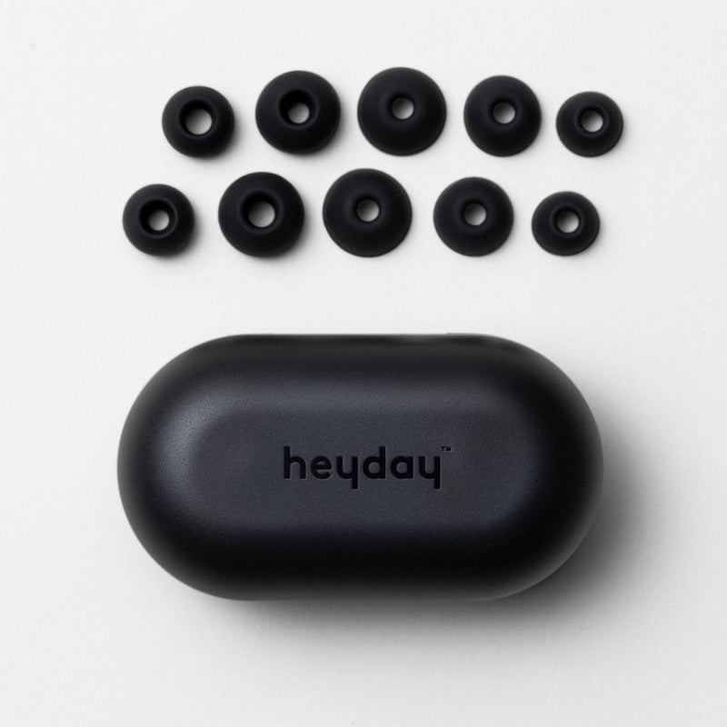 Active Noise Canceling True Wireless Bluetooth Earbuds - heyday Dark Gray