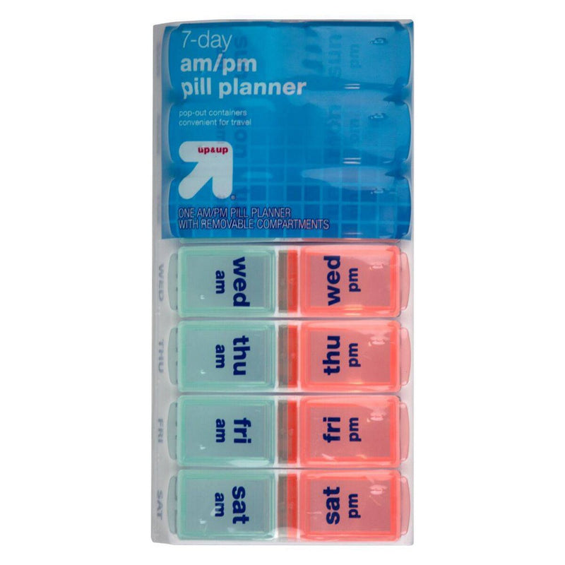 7-Day Pill Planner - up & up
