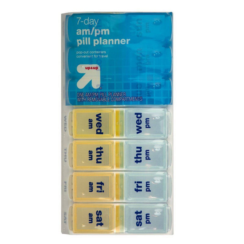 7-Day Pill Planner - up & up