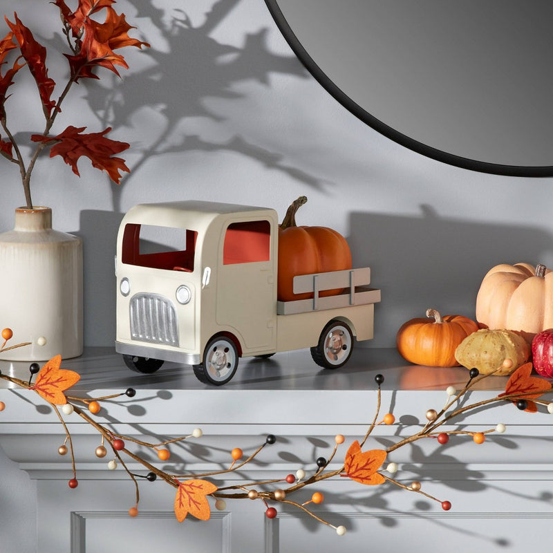 Harvest Metal Truck Decorative Scene Prop - Hyde & EEK! Boutique