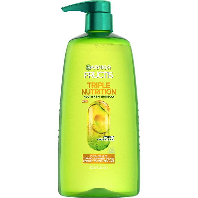 Garnier Fructis with Active Fruit Protein Triple Nutrition Shampoo - 33.8 fl oz