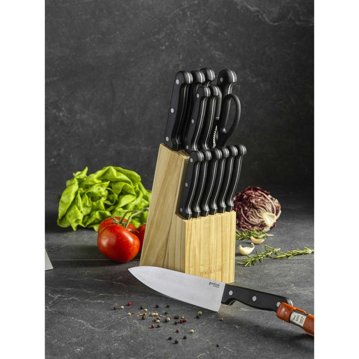 GoodCook Ready 14pc Cutlery Block Set