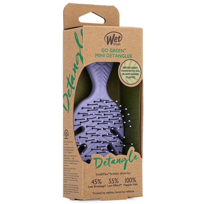 Wet Brush Go Green Mini Detangler Hair Brush - Lavender