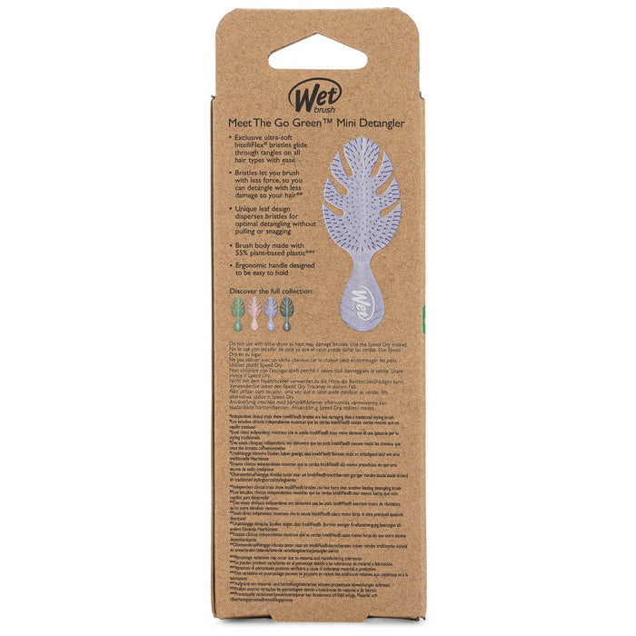 Wet Brush Go Green Mini Detangler Hair Brush - Lavender