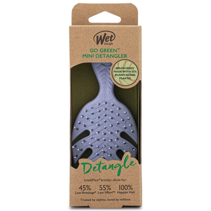 Wet Brush Go Green Mini Detangler Hair Brush - Lavender