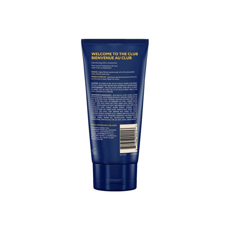 Dollar Shave Club Shave Butter - Unscented - 6 fl oz