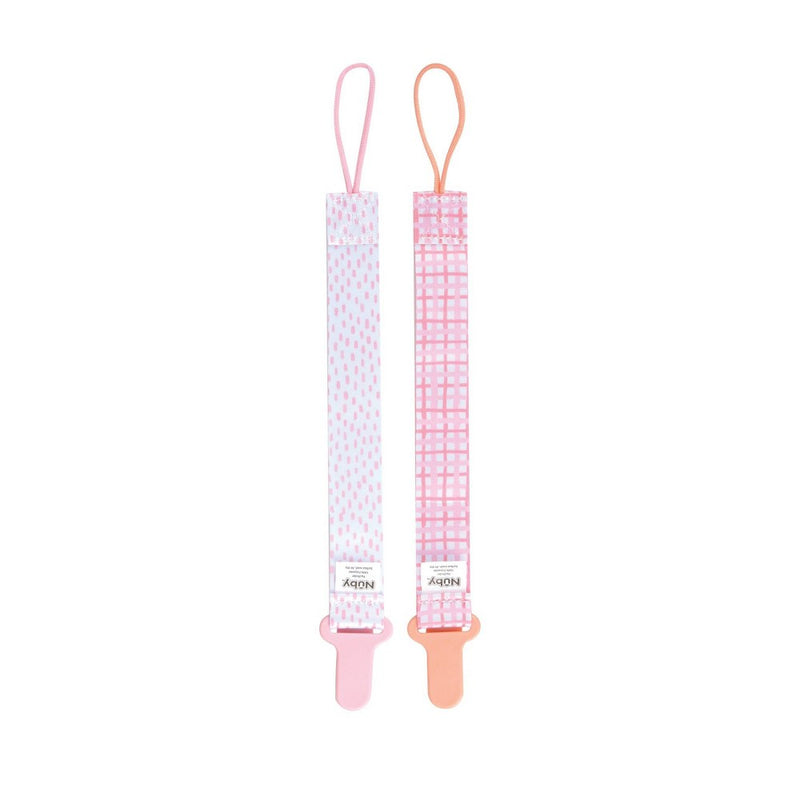 Nuby 2pk Pacifinder - Pink