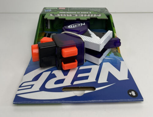 NEW Hasbro F4423 Nerf MicroShots Minecraft ENDER DRAGON Mini Blaster Gun