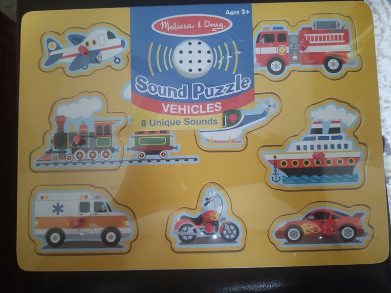 Melissa & Doug Sound Puzzle Assortment 9pc-9143