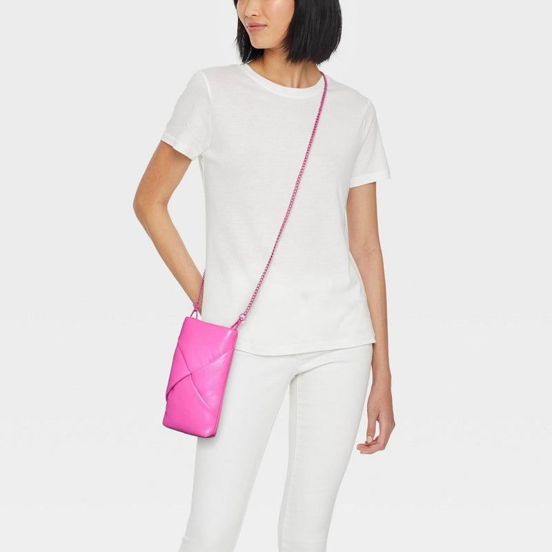 Cell Phone Crossbody Bag - A New Day Pink