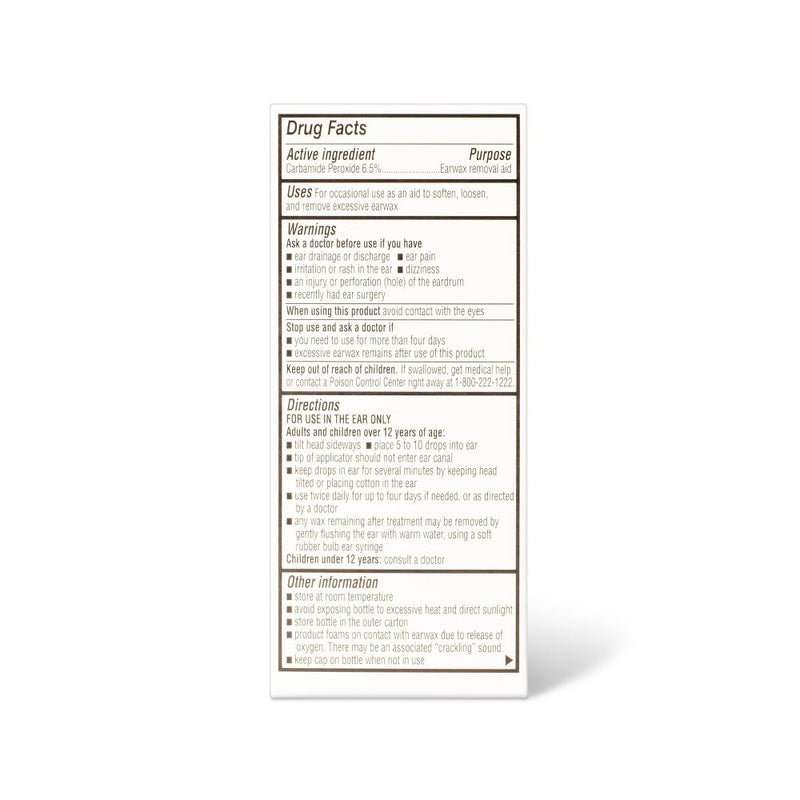 Earwax Removal Aid - 0.5oz - up & up