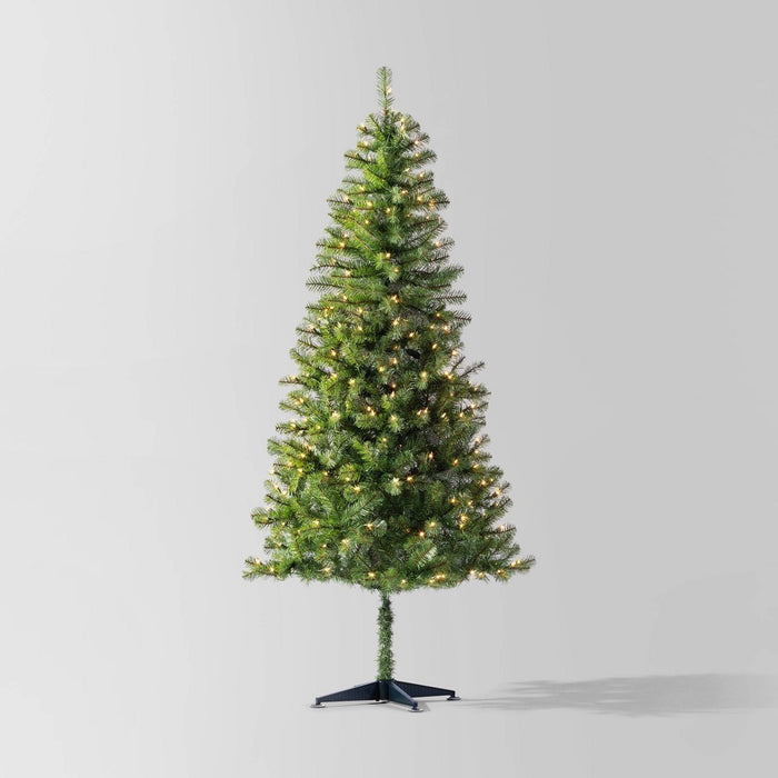6.5' Pre-lit Alberta Spruce Artificial Christmas Tree Clear Lights - Wondershop3 (LOCAL PICKUP ONLY)