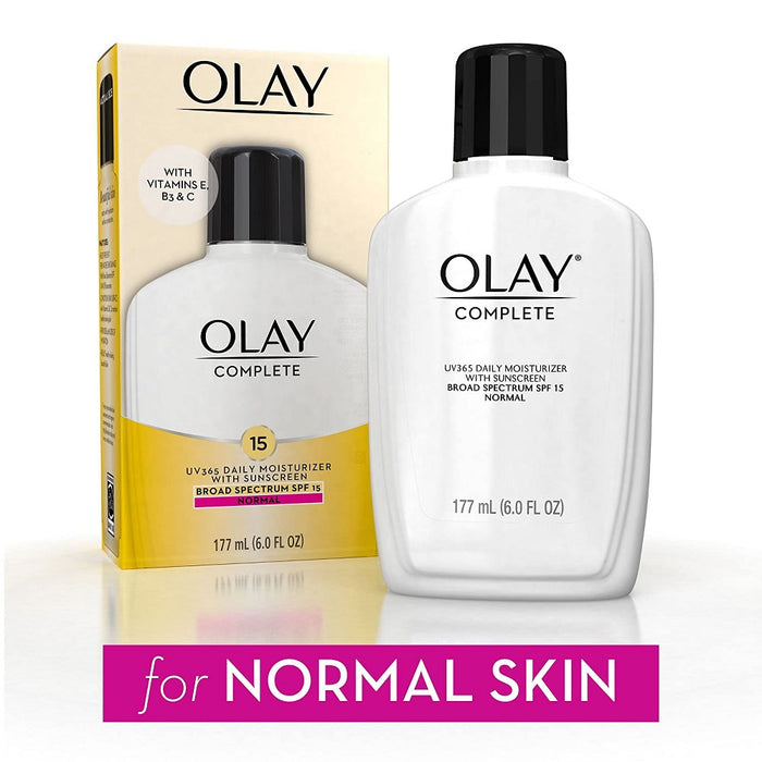 Olay Complete Lotion Moisturizer with Sunscreen - SPF 15 - 6 fl oz EXP 07/25