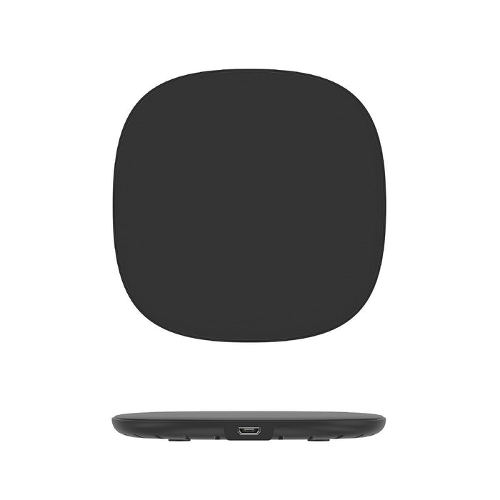 Just Wireless 10W Qi Wireless Charging Pad with 4' TPU Charging Cable - Black