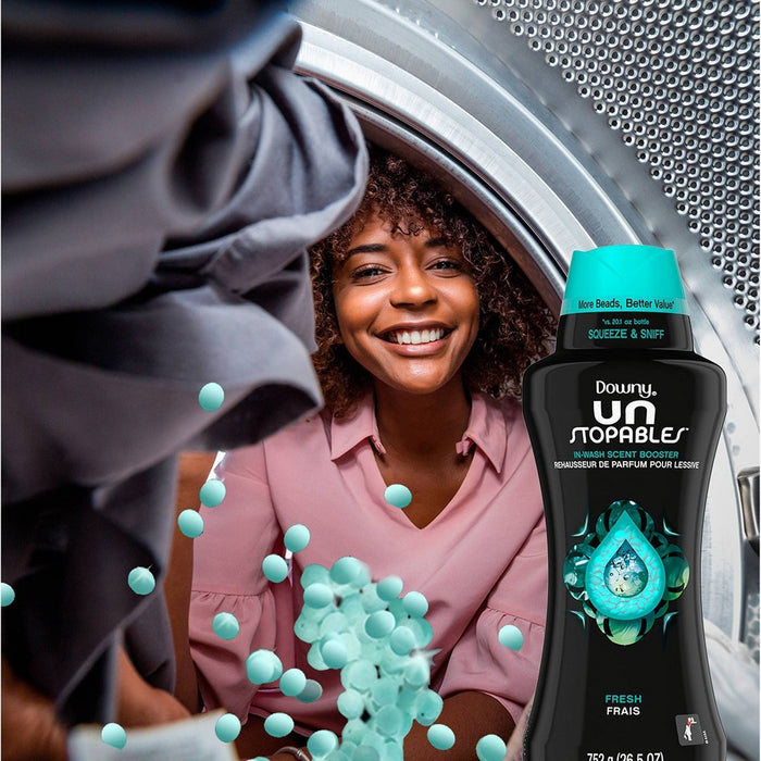 Downy Unstopables In-Wash Fresh Scented Booster Beads - 9.1oz