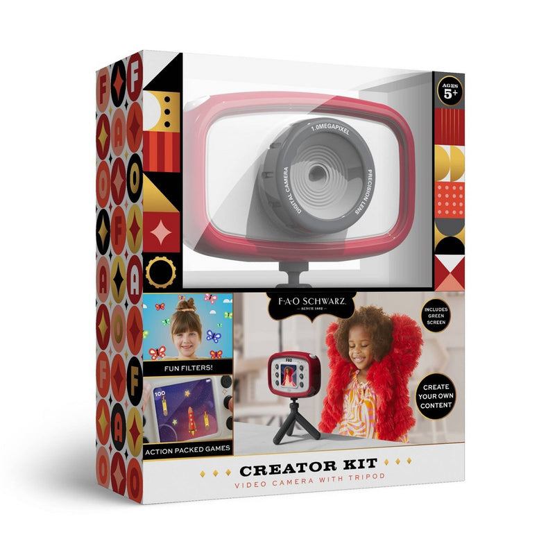 FAO Schwarz Creator Kit Video Camera with Tripod