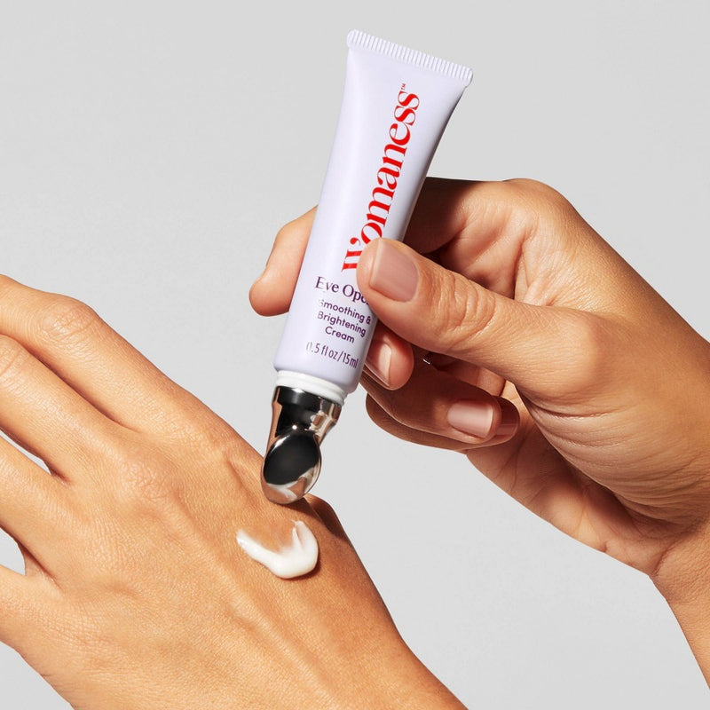 Womaness Eye Opener Smoothing and Brightening Eye Cream Menopause Skincare - 0.5 fl oz