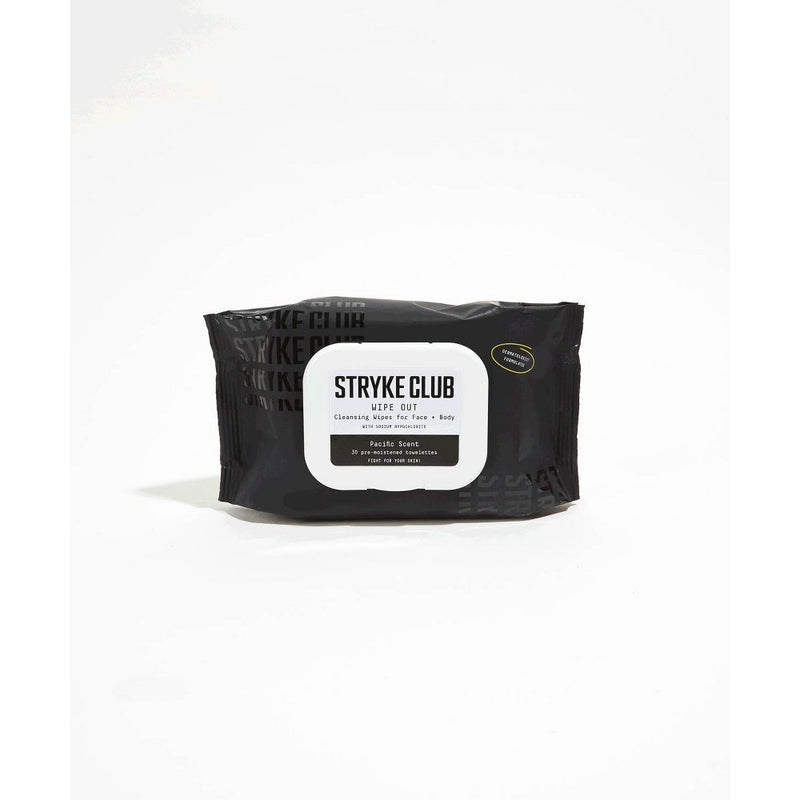Stryke Club Wipe Out Cleansing Wipes - Unscented - 30ct