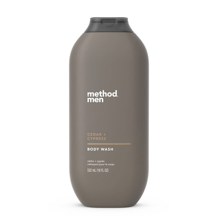Method Men Body Wash Cedar and Cypress - 18 fl oz