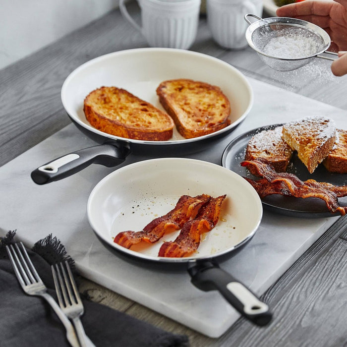 GreenPan 3pk Frypan Set - Black