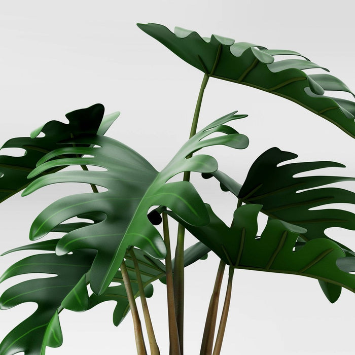 Taro Artificial Plant in Blush Pot - Threshold