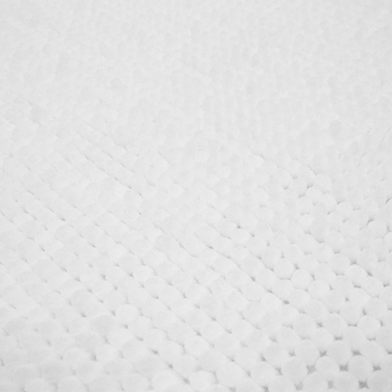17"x24" Everyday Chenille Bath Rug White - Room Essentials