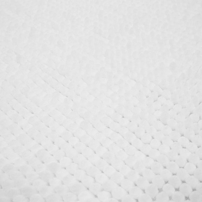 17"x24" Everyday Chenille Bath Rug White - Room Essentials