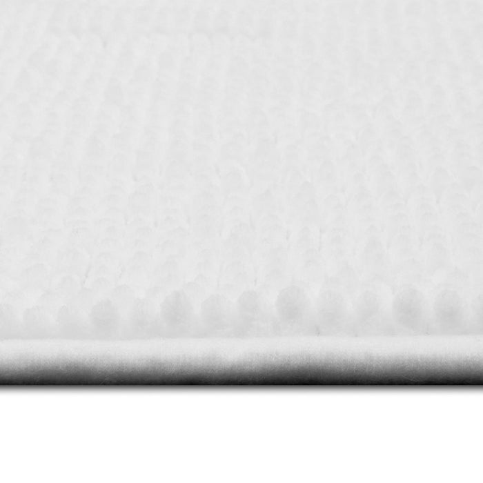 17"x24" Everyday Chenille Bath Rug White - Room Essentials