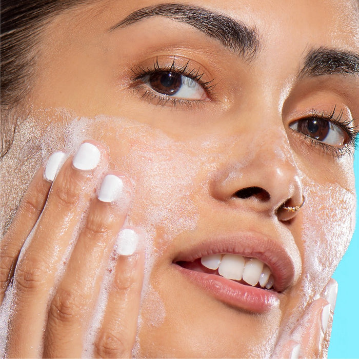 Biore Blue Agave + Baking Soda Balancing Pore Combination Skin Cleanser, Gently Exfoliates Skin - Fresh - 6.77 fl oz