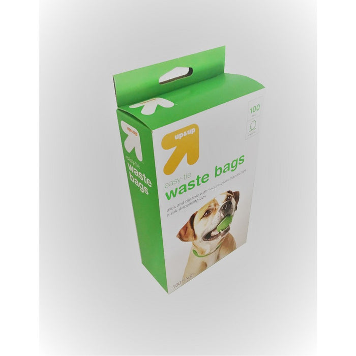 Fragrance Free Dog Waste Disposal Easy-Tie Handle Bags - 100ct - up & up