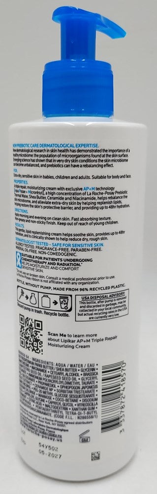 La Roche Posay Lipikar AP+M Triple Repair Body Moisturizing Cream EXP 09/2027