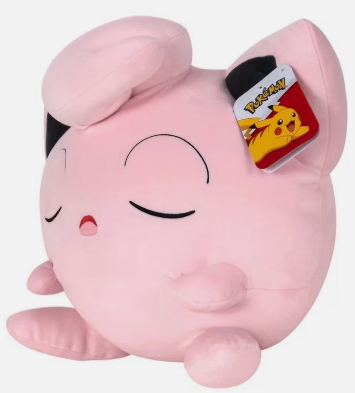 Pokemon Jigglypuff Sleeping Kids' Plush Buddy 18" - NWT