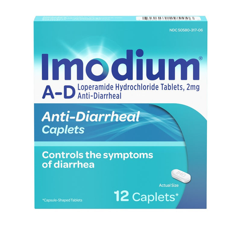 Imodium A-D Caplets - 12ct